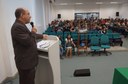 Professor Dr. João Euclides Braga, Diretor do CCS/UFPB,  na solenidade de acolhimento aos calouros   -        

Imagem Weltorres