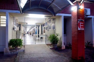 Entrada do DEMUS Entrada do DEMUS - Bloco E do CCTA